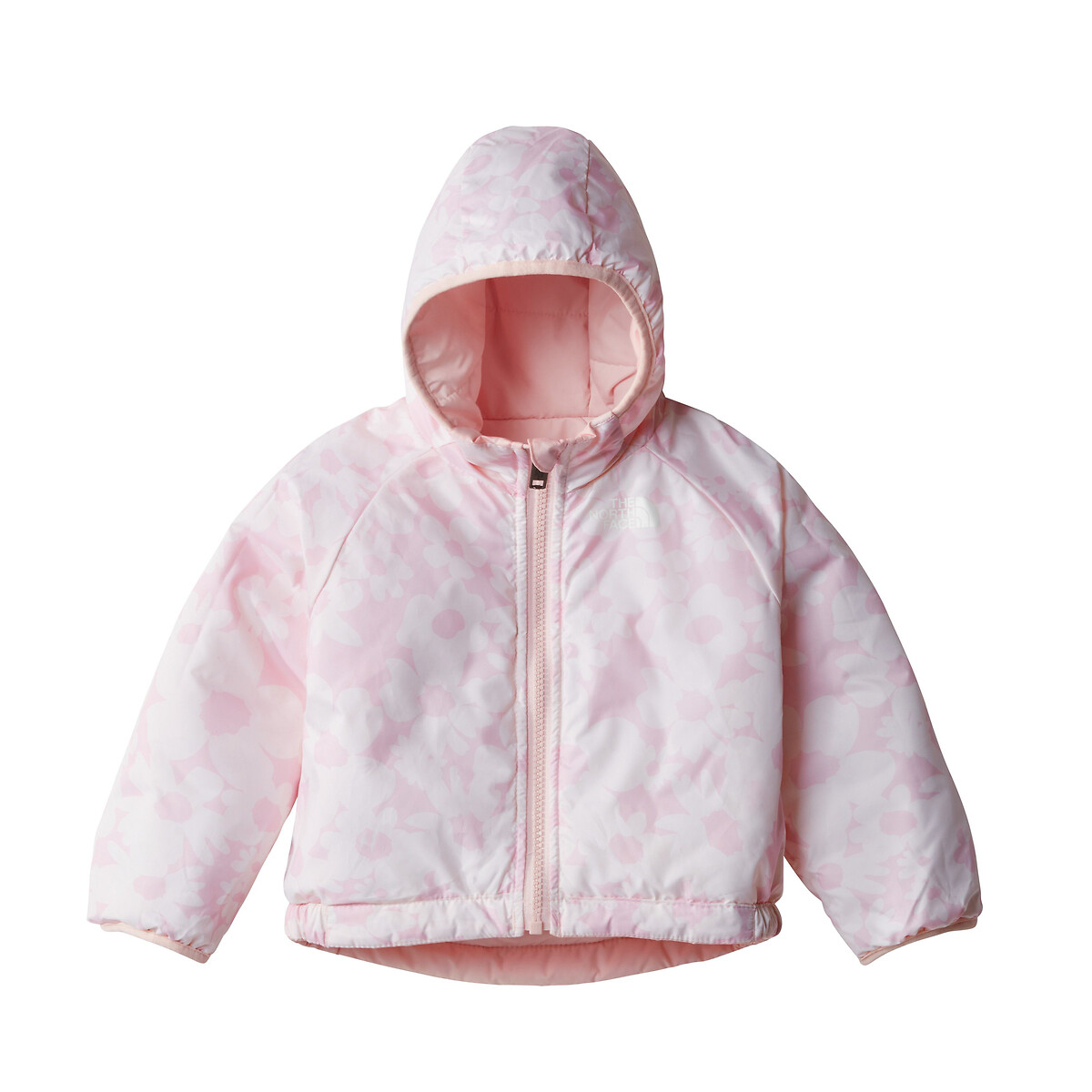 THE NORTH FACE<br>Jaqueta reversível com capuz e enchimento de plumas para bebês