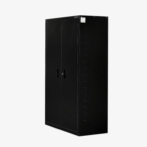 Aktenschrank_Garagenschrank 140 x 90 x 40 cm Schwarz