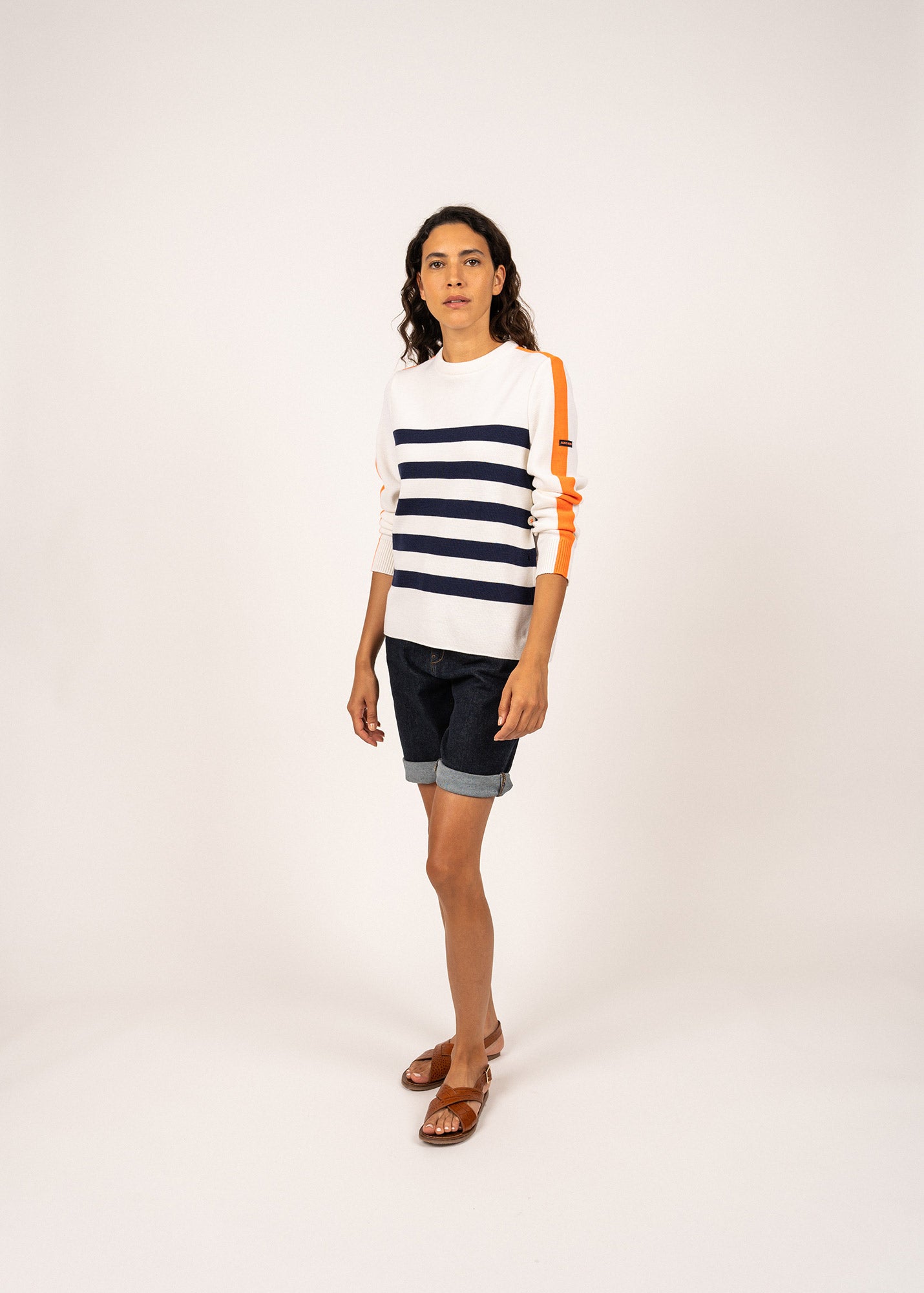 Pull esprit marin rayé Chausey