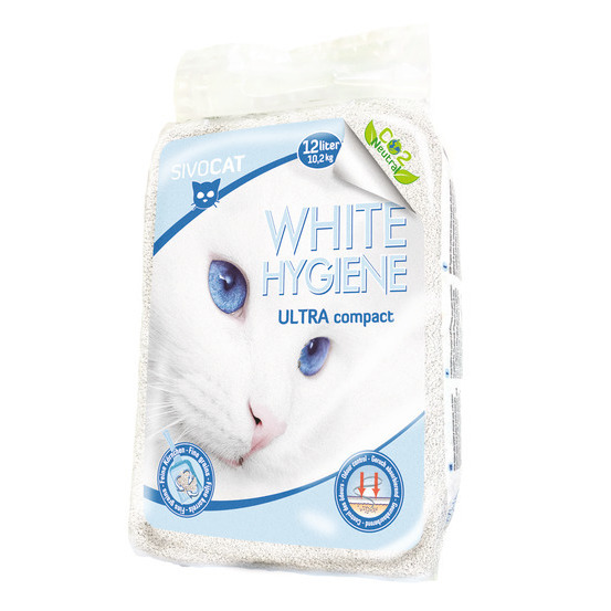 Litière minérale pour chat Compacte - 12 litres