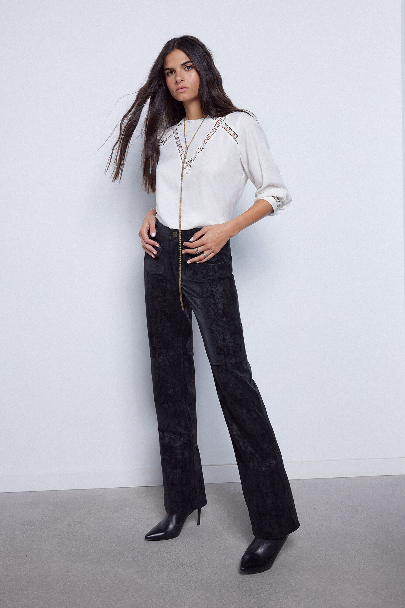 Blusa de renda