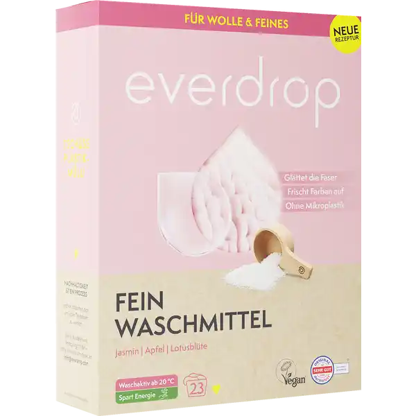 Feinwaschmittel Jasmin, Apfel, Lotusblüte 23 WL