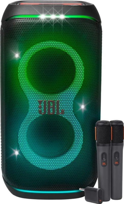 JBL Partybox Club 120 - Draadloze Microfoonset - Met Ingebouwd Popfilter en Shock Mount Systeem