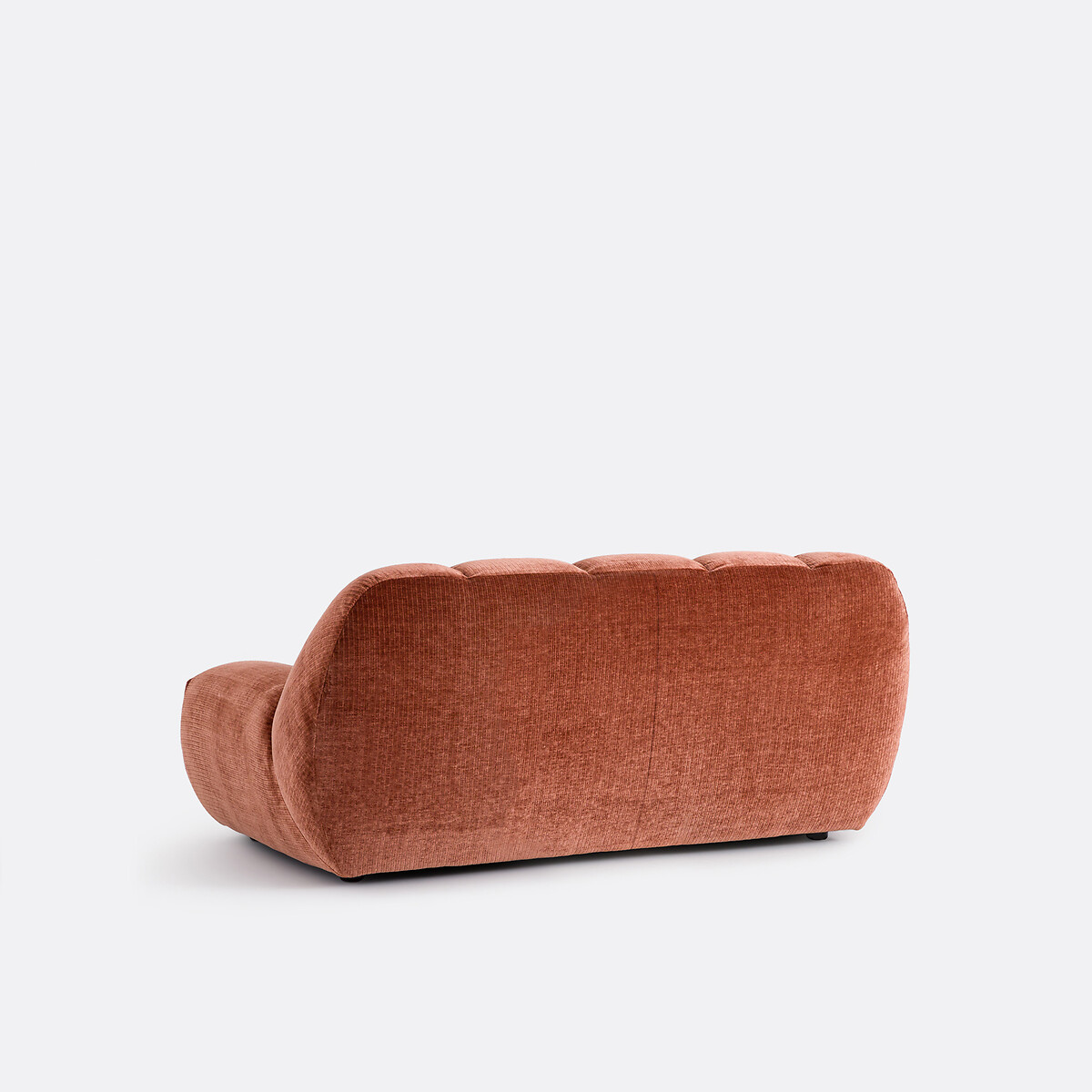 LA REDOUTE INTERIEURS<br>Sofá vintage de 2 lugares em veludo cotelê, Nuria