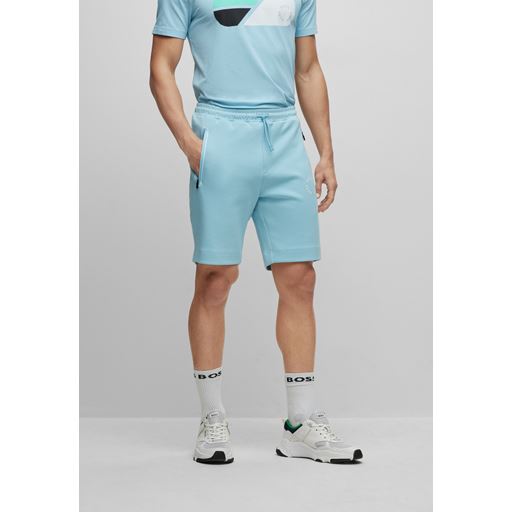 Boss Green Headlo Shorts, Light Pastel Blue, S