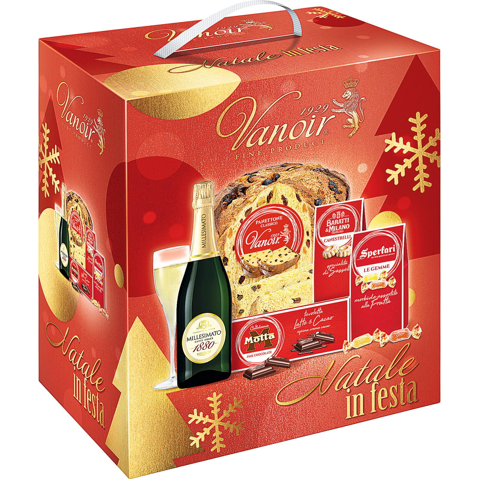 Geschenkkorb Natale Panettone 5-tlg.
