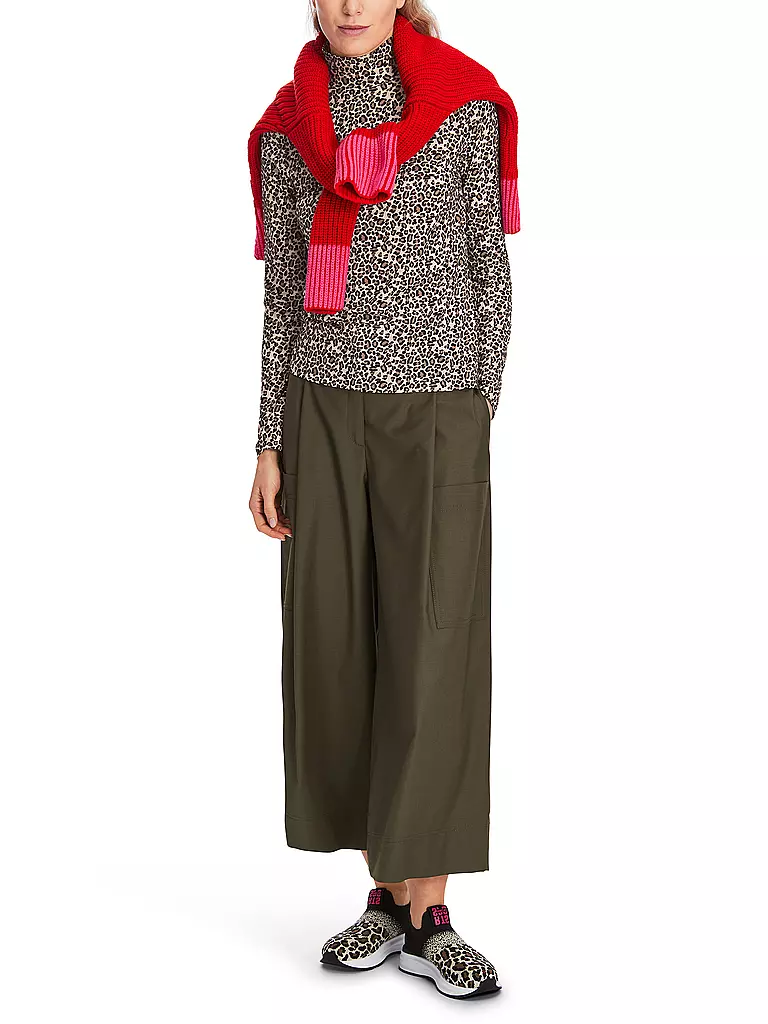 MARC CAIN Rollkragenpullover grau