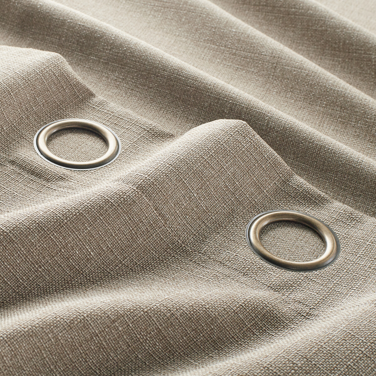 LA REDOUTE INTERIEURS<br>Cortina com ilhós, poliéster reciclado, Select