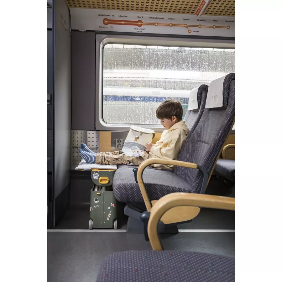 JETKIDS™ BY STOKKE® Aufsitzkoffer BedBox™ mit Crew BackPack™ Blue