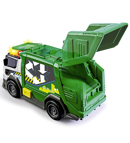 Dickie Toys Arbejdsmaskine - Skraldebil - Lys/Lyd
