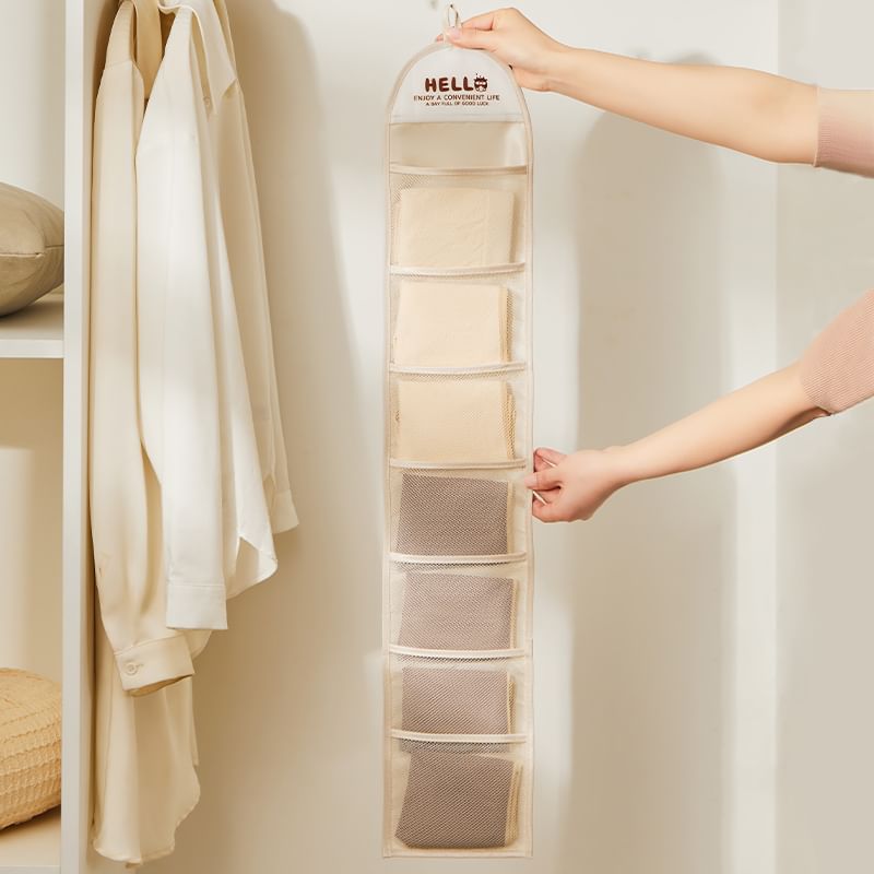 Home Flora - Hangende organizer van nylon met letters