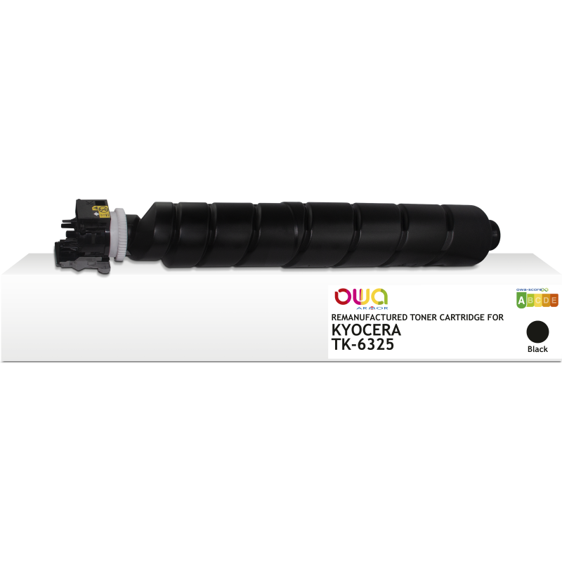 Toner remanufacturé OWA - standard - Noir - pour KYOCERA TK-6325