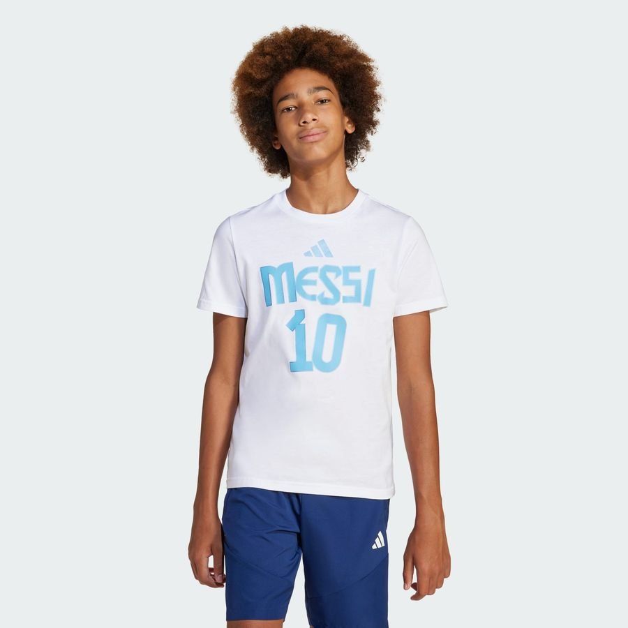 Adidas T-shirt graphique Nom et numéro de Messi Enfants