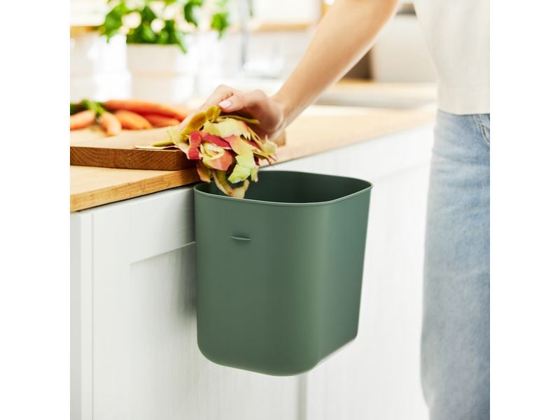 Rotho Recyclingbehälter Jive 99.2 l, Grün/Schwarz/Weiss 5-teiliges Recycling-Müllsystem