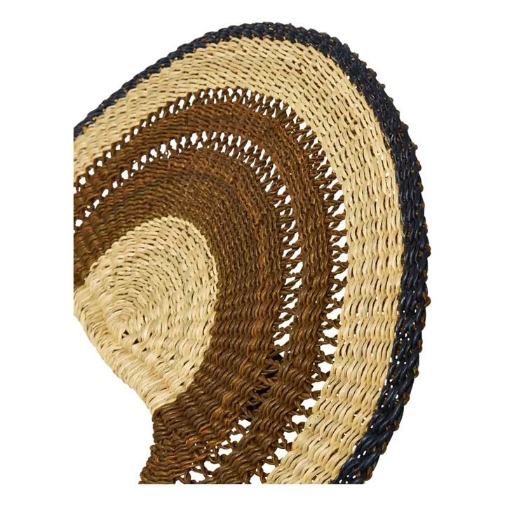 Golden Editions Applique Admirador tissé à la main  | Noisette