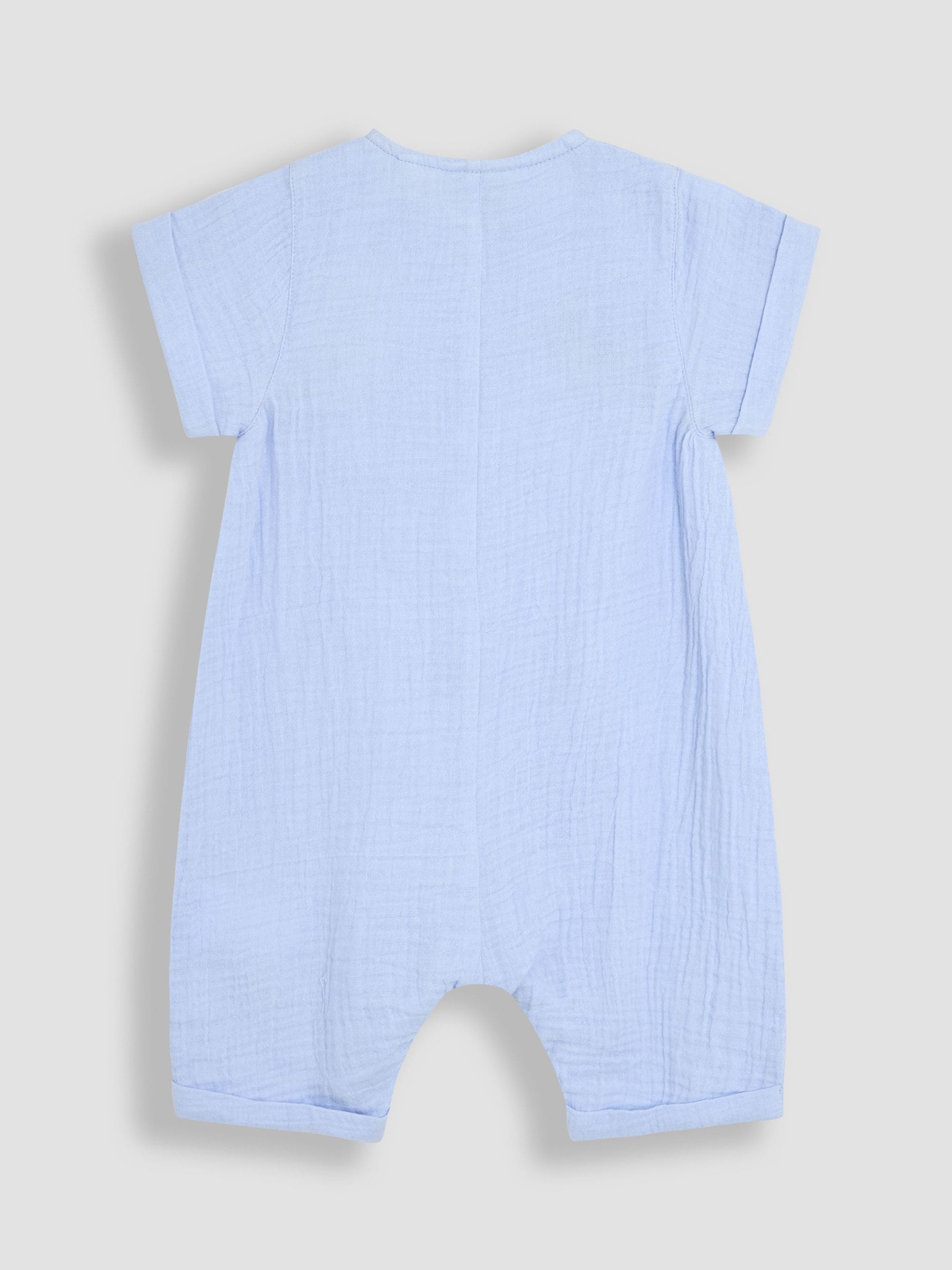 JoJo Maman Bébé Peter Rabbit™ Cheesecloth Button Front 100% Cotton Romper