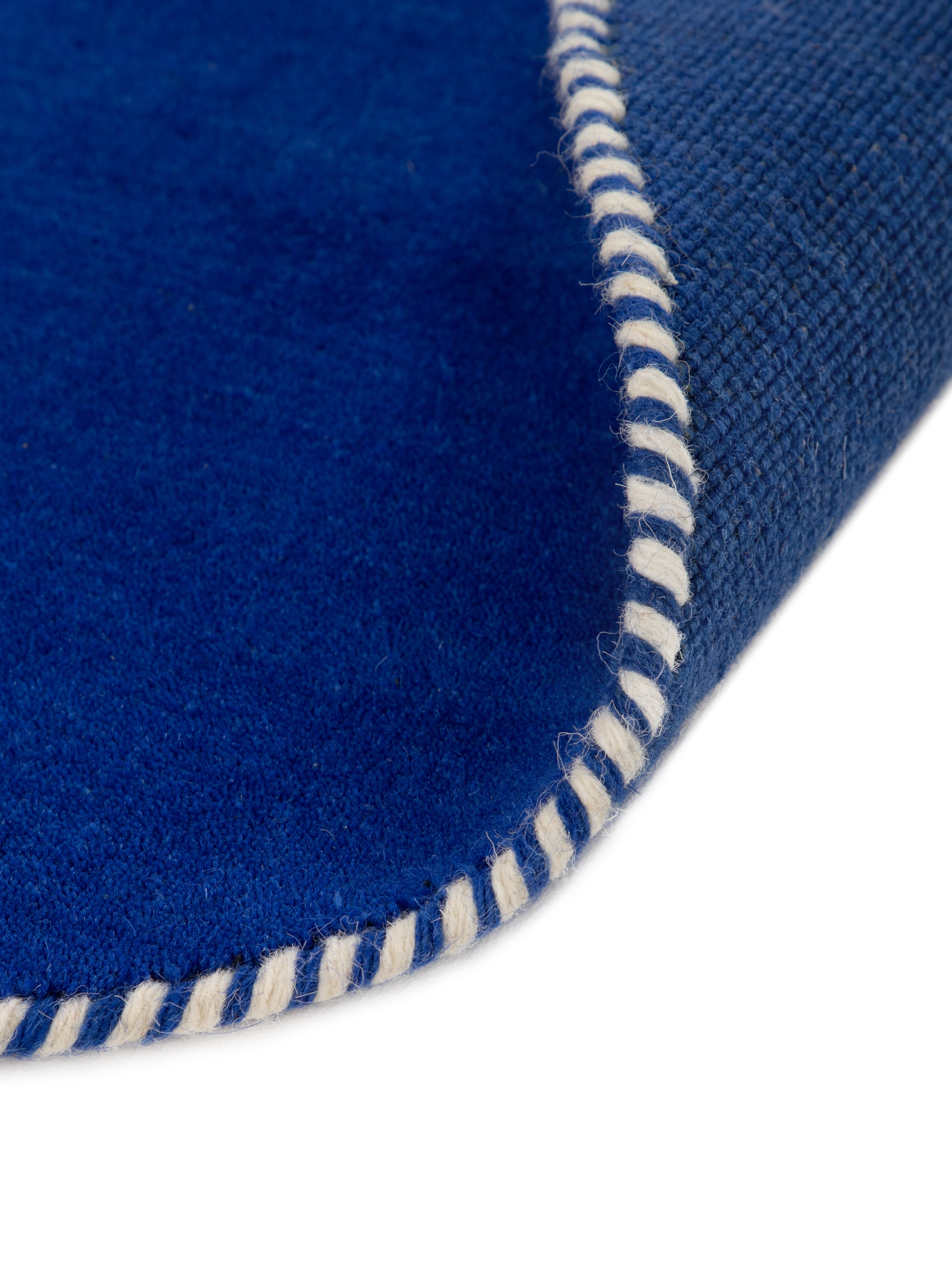 carpetfine Wollteppich »Gabbeh Lola Uni« rund 14 mm Höhe mit natürlichem Pflanzenmaterial von Hand gewebt, auch als Läufer
