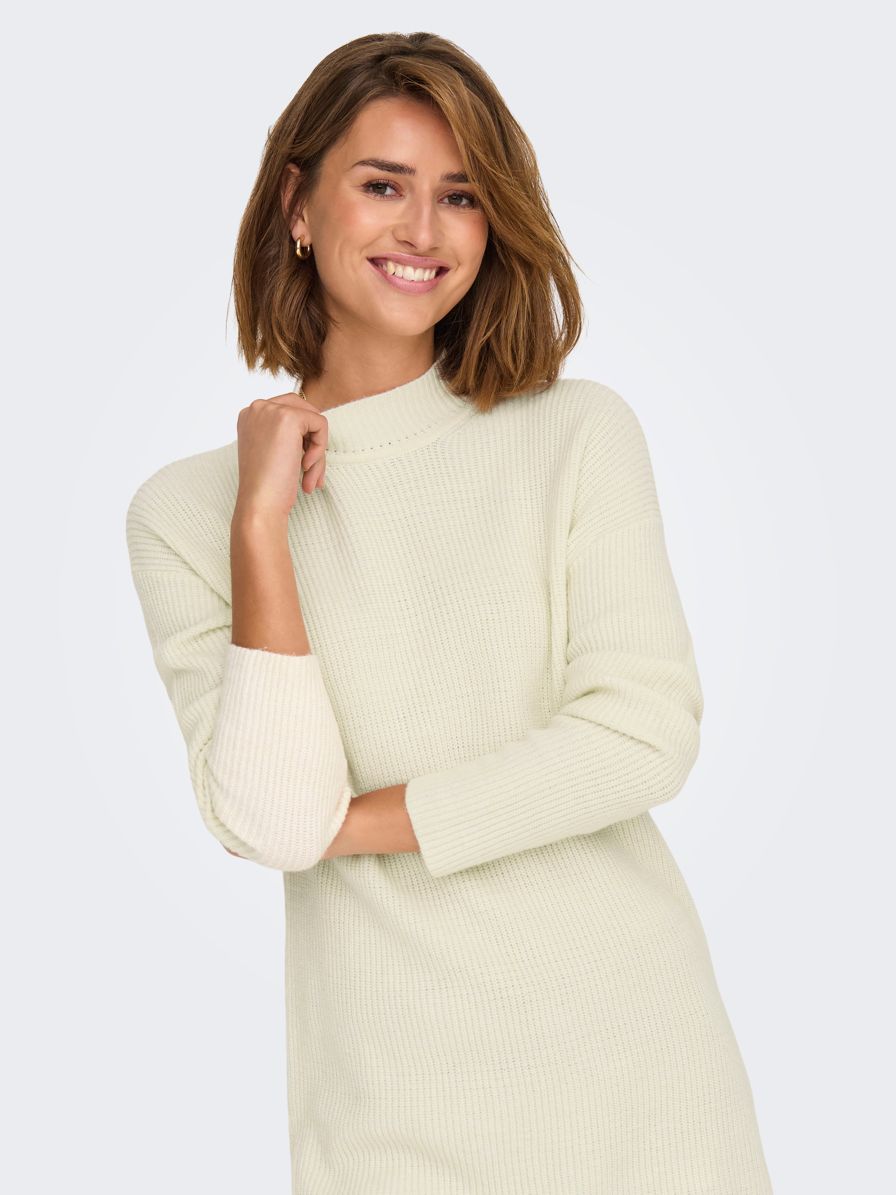 ONLKATIA Strickpullover Whitecap Gray