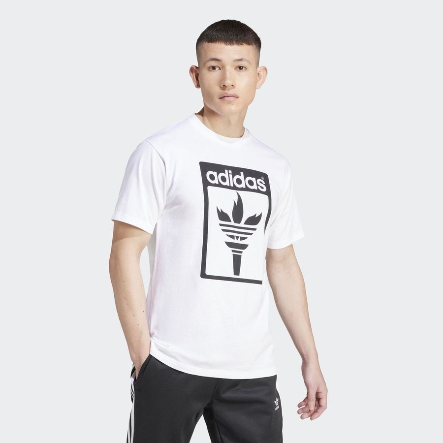 Adidas Original T-shirt Trèfle flambeau