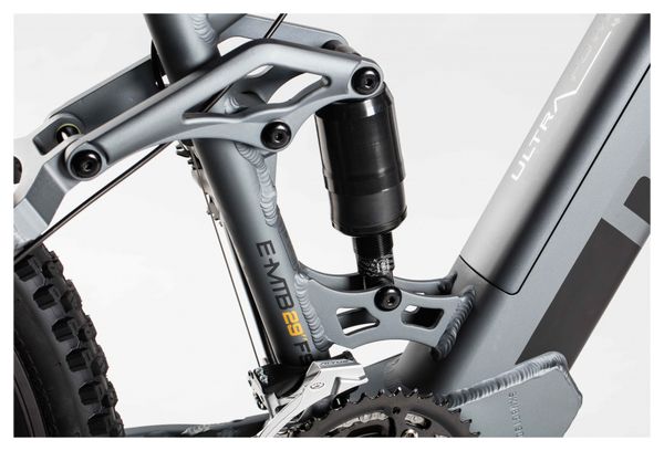 VTT Electrique Tout Suspendu Moma E-MTB 29'' Shimano Altus 8V Gris