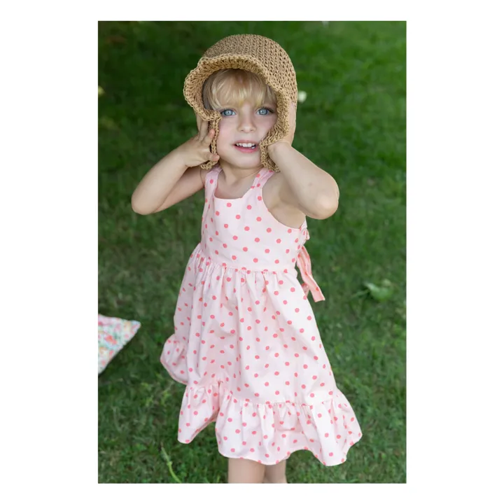 Zhoe & Tobiah Robe à Pois | Rose pâle