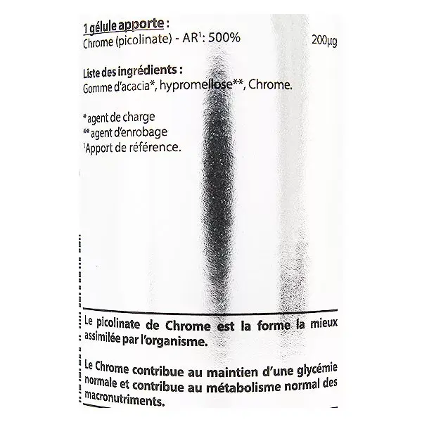 Vit'all+ Cromo 200µg 100 cápsulas vegetais