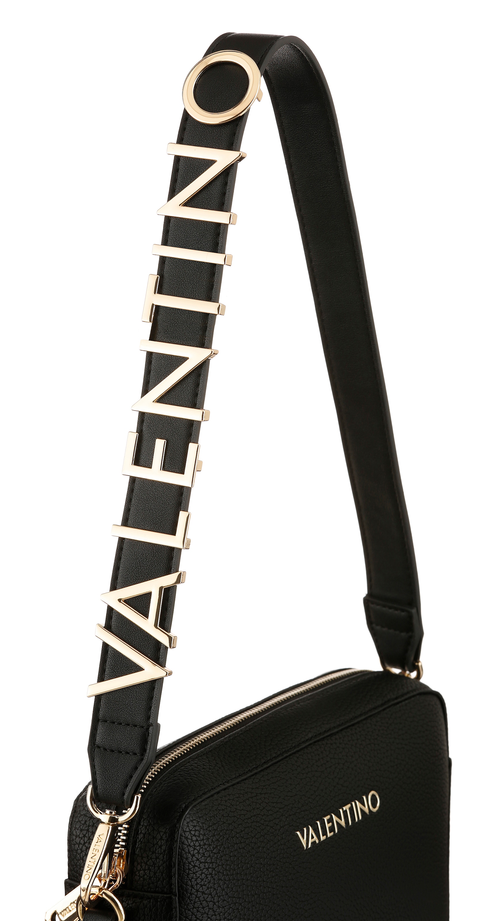 VALENTINO BAGS Mini Bag »ALEXIA« Damen Handtasche, Schultertasche, Umhängetasche mit Logo-Emblem