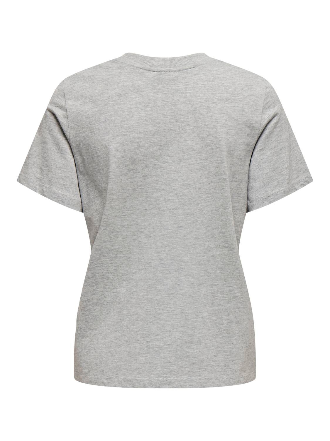 JDYPISA T-shirt Light Grey Melange