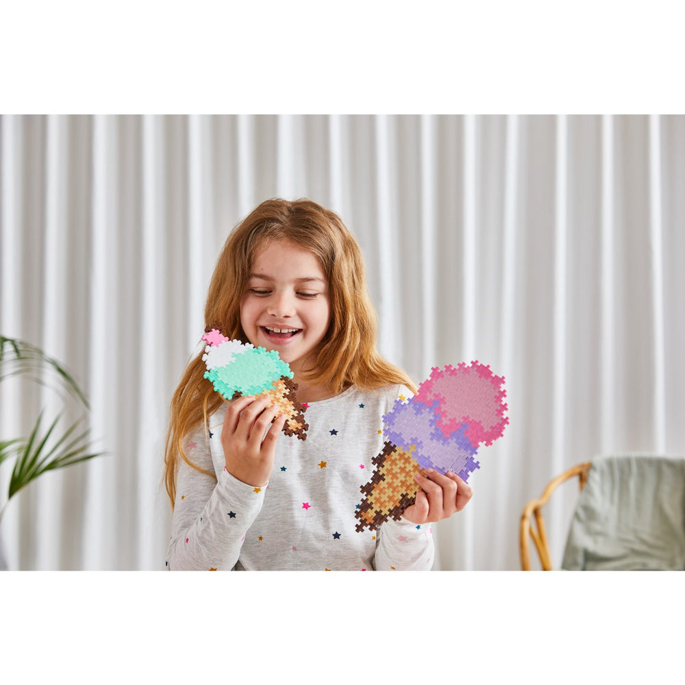 Køb Plus-Plus Puslespil By Number Ice Cream Cones 250pcs