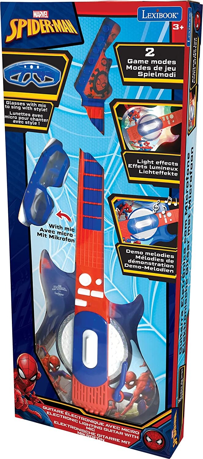 Spiderman - El Guitar Til Børn - Lexibook