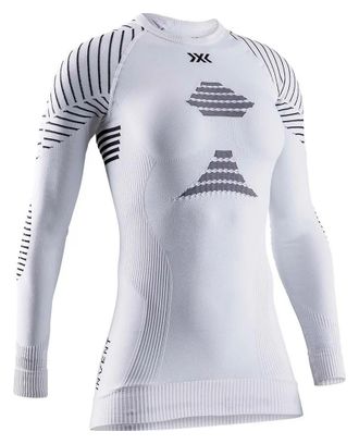 Maillot Manches Longues X-Bionic Invent FX Femme Blanc/Gris Clair