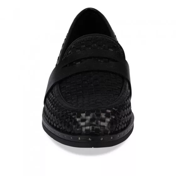 Mocassins NOIR VIA DONNA