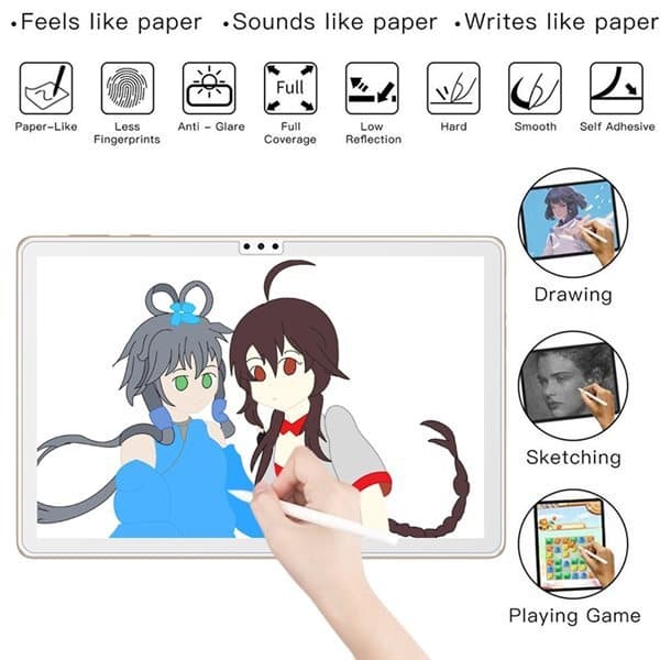 Skærmskåner med papirfeeling til Huawei Enjoy Tablet 2