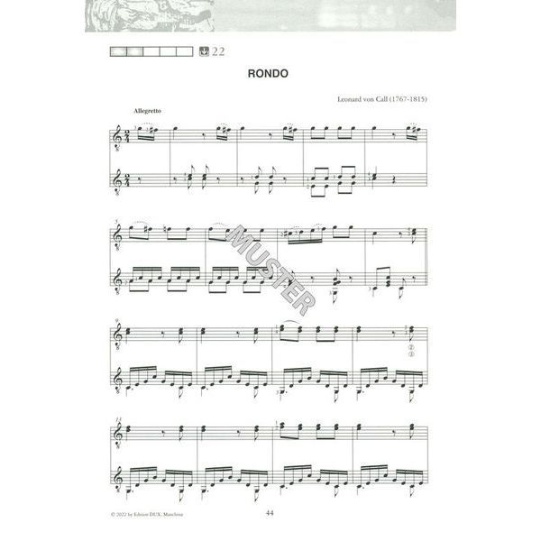 Edition Dux Saitenwege für zwei Gitarren 1
