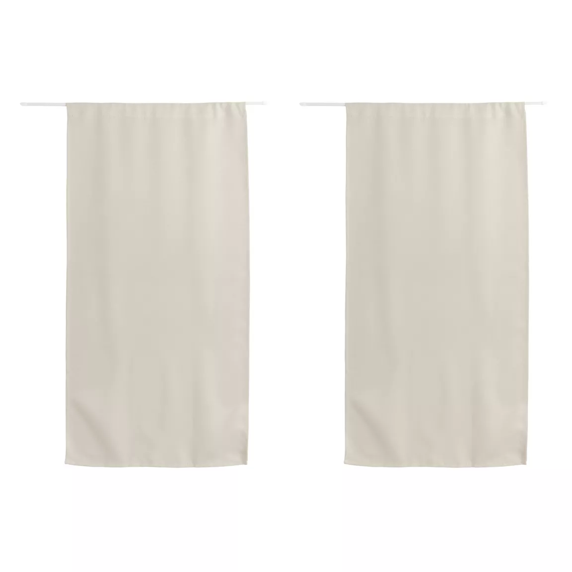 Rideau occultant passe-tringle (60 x 120 cm) Night Beige