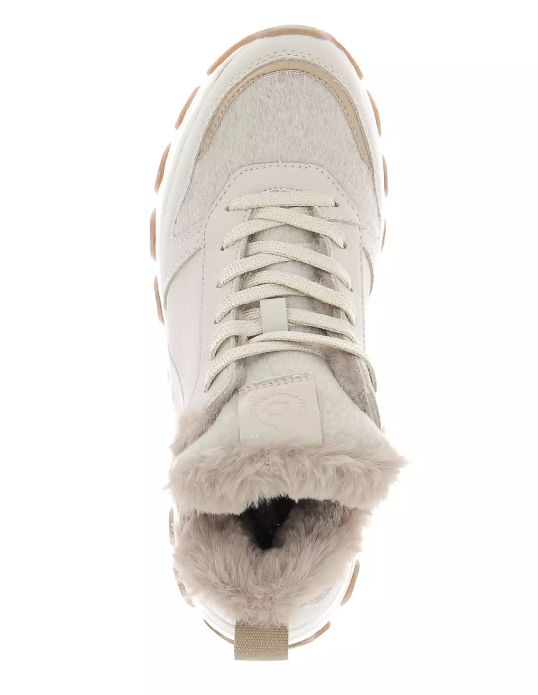 BUGATTI YUKI - Baskets BEIGE/MULTICOLOUR