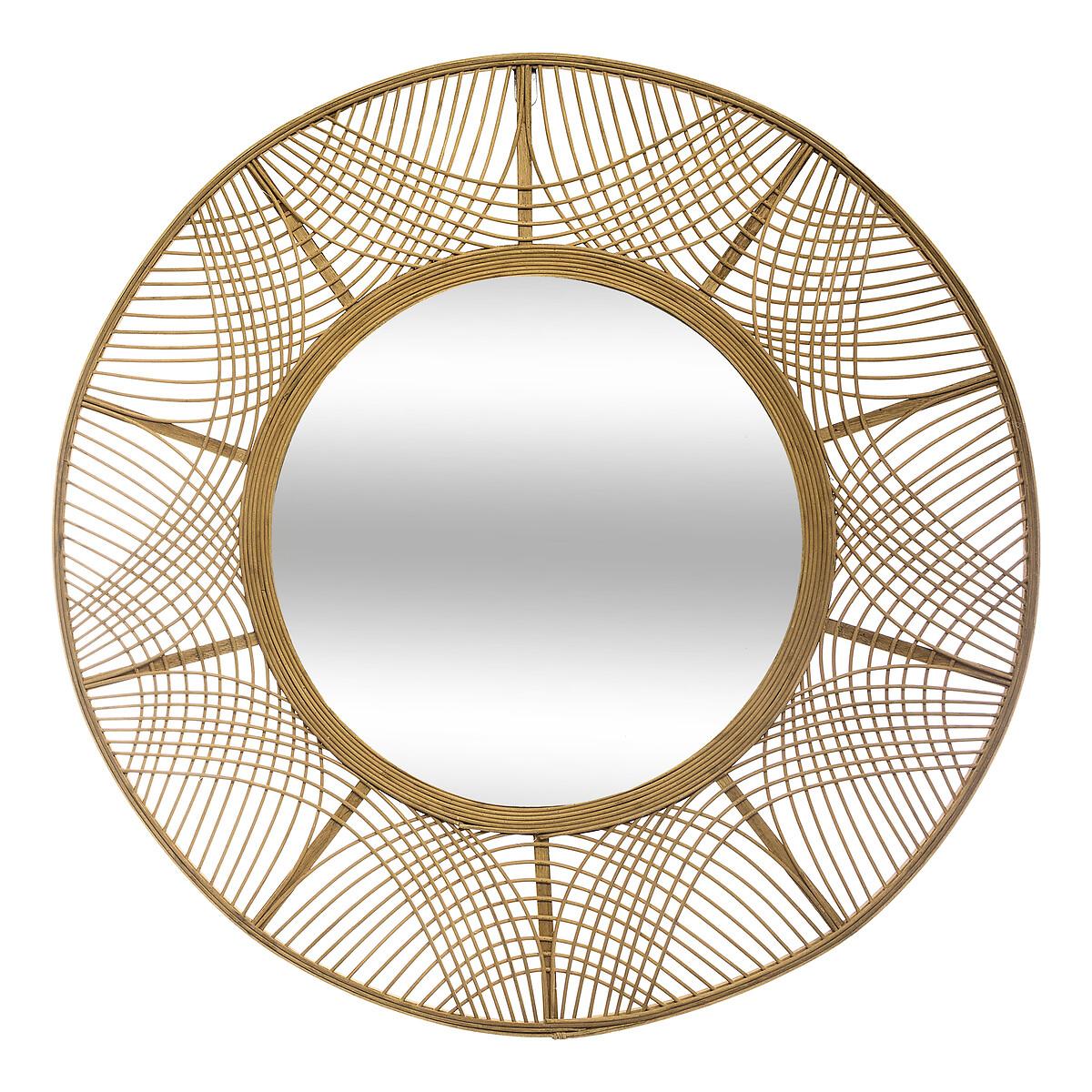 MIROIR BAMBOU INA D.89CM