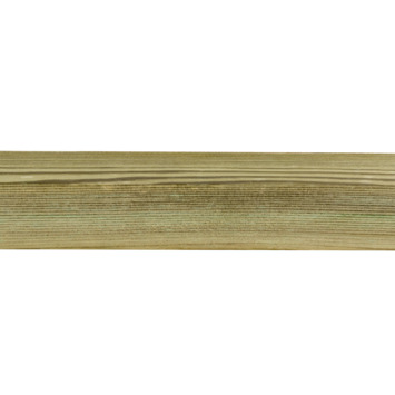 Tuinpaal vierkant vuren hout geïmpregneerd 5 x 5 x 150 cm