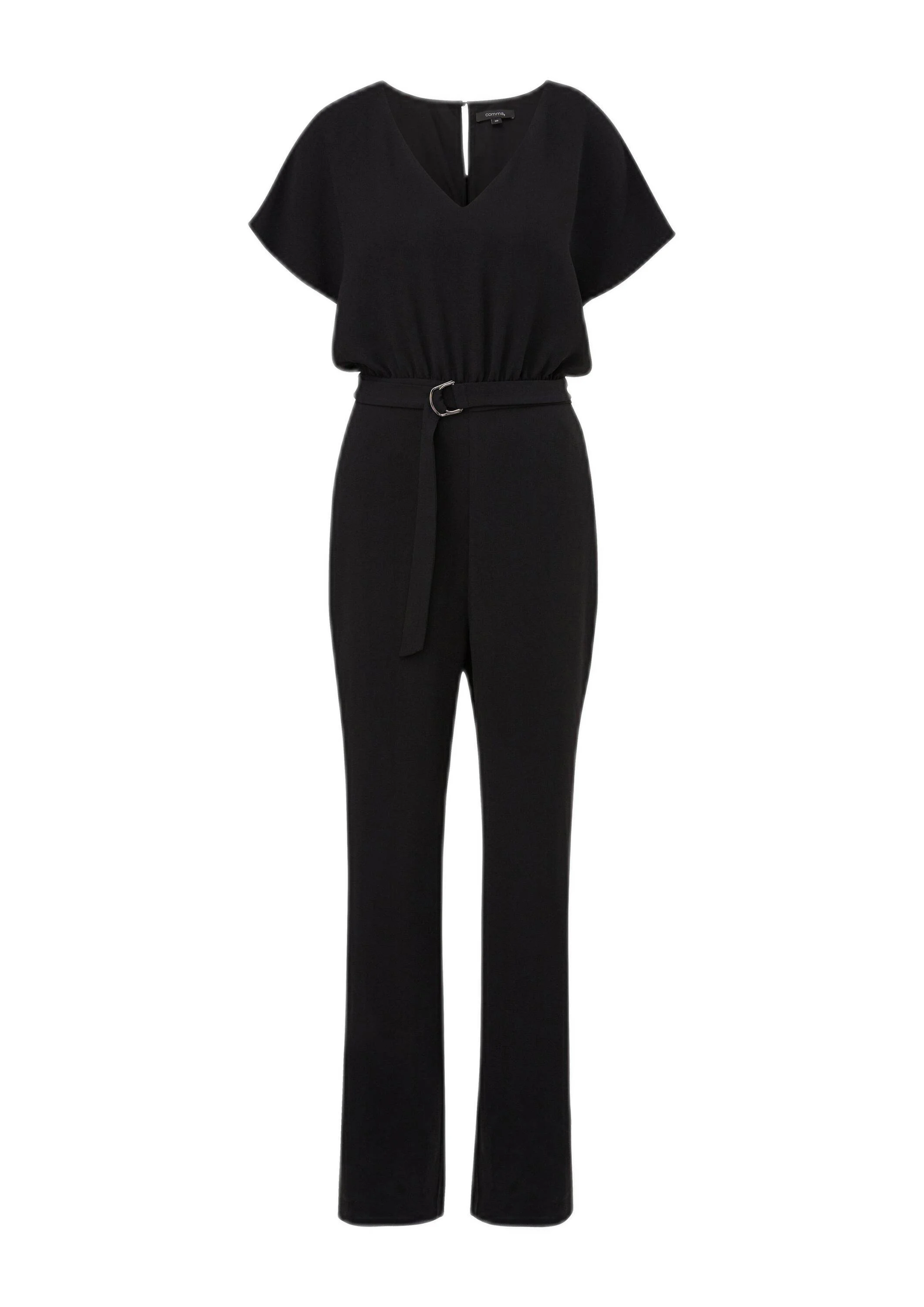 comma jumpsuit zwart