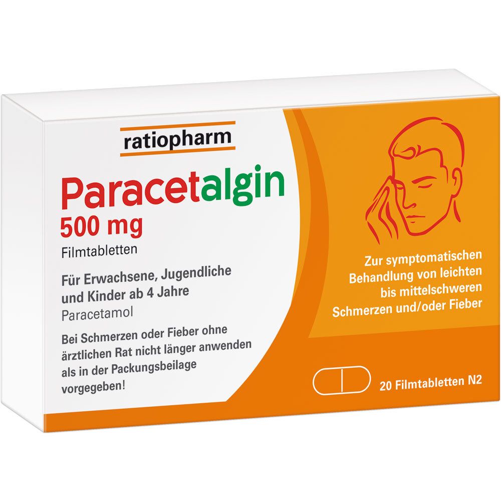 Paracetalgin-ratiopharm® 500 mg