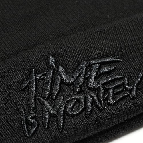 Bonnet Time Is Money Noir