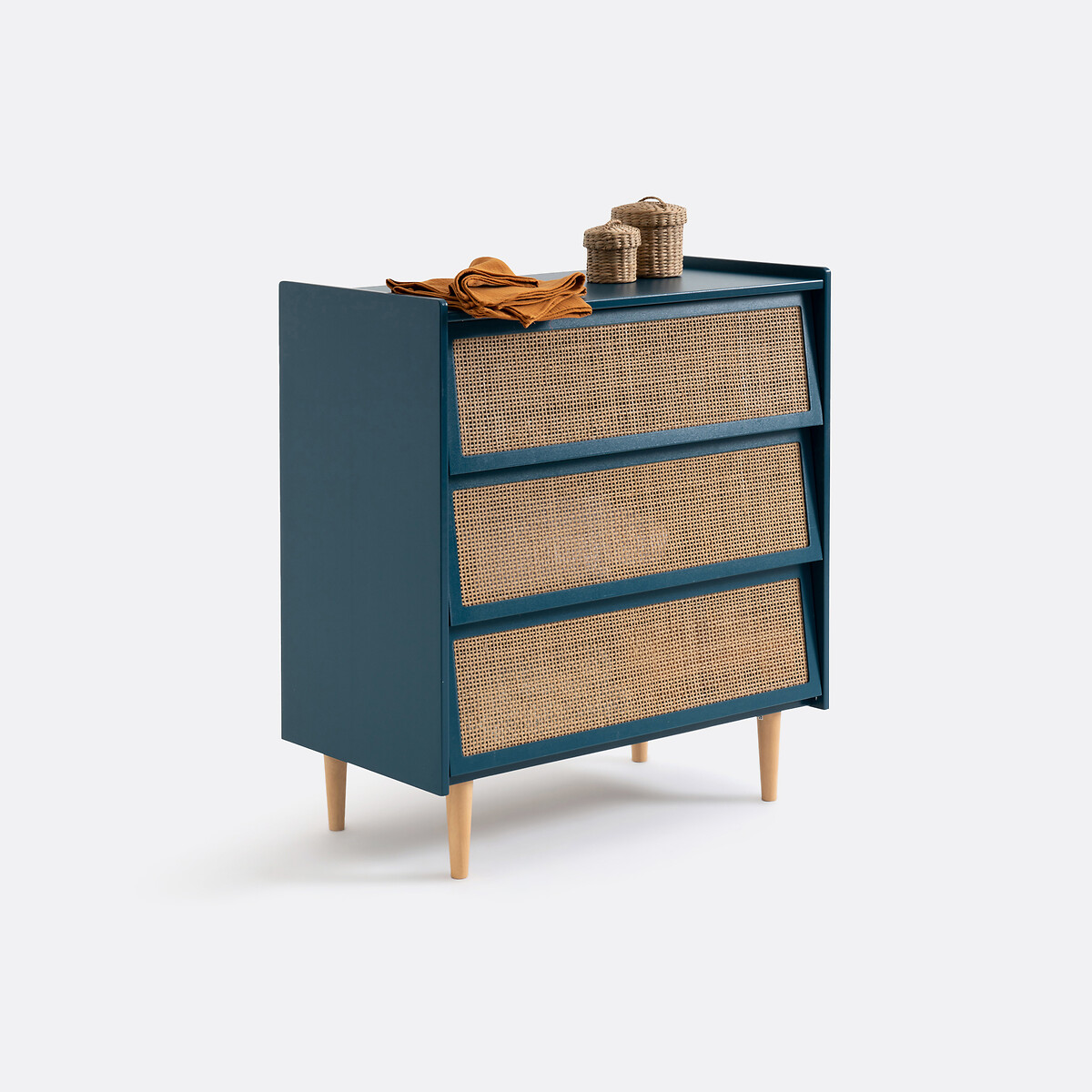 LA REDOUTE INTERIEURS<br>Cômoda de vime com 3 gavetas, Kaya