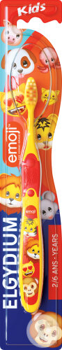 Oral Care Elgydium Kids Brosse À Dents Emoji  Enfants De 2 À 6 Ans Souple 1 Pièce
