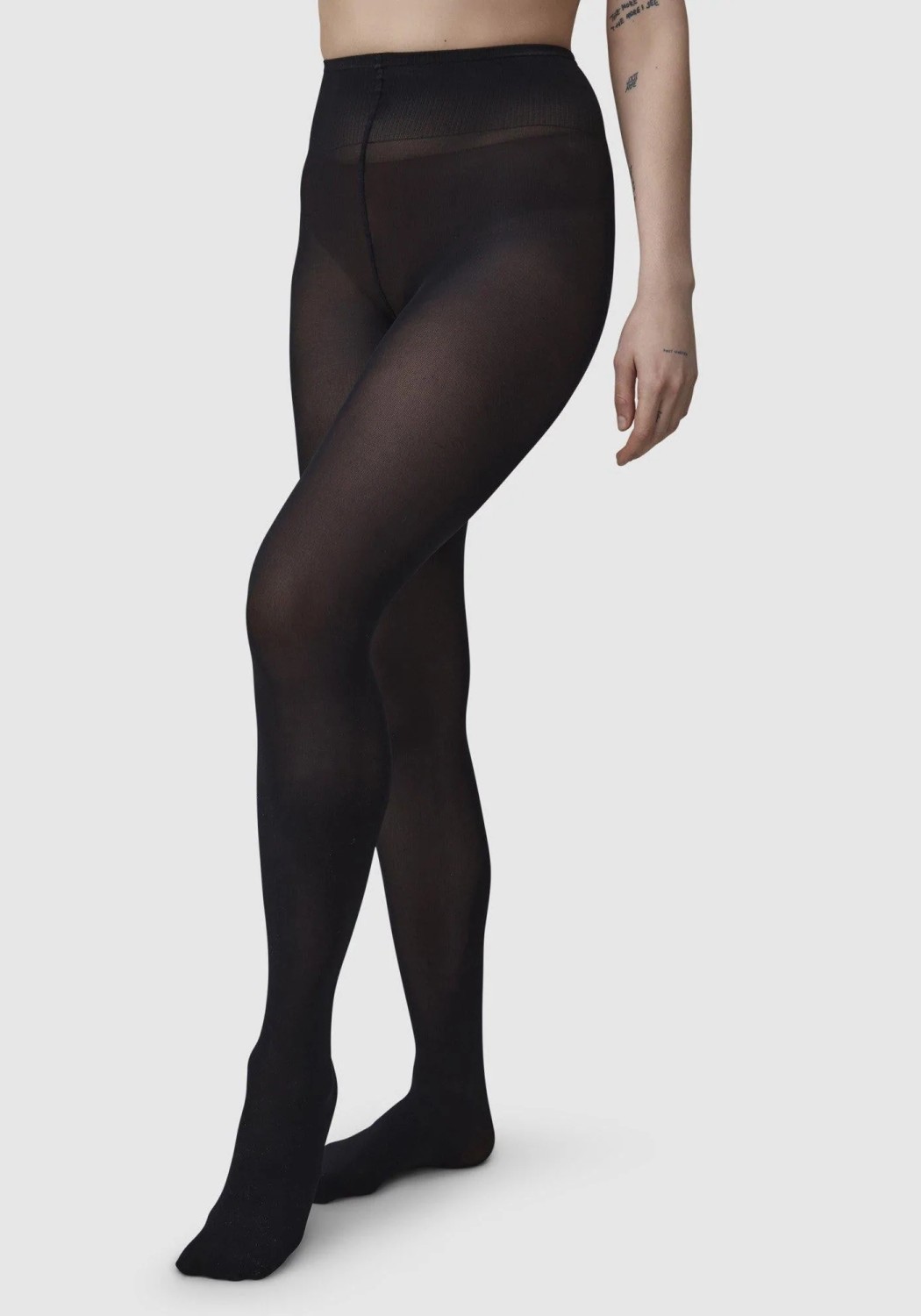 Swedish Stockings Strümpfe Olivia Tights Black