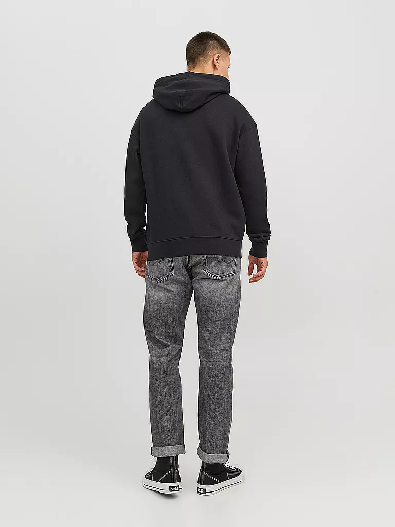 JACK & JONES Kapuzensweater - Hoodie JJESTAR schwarz