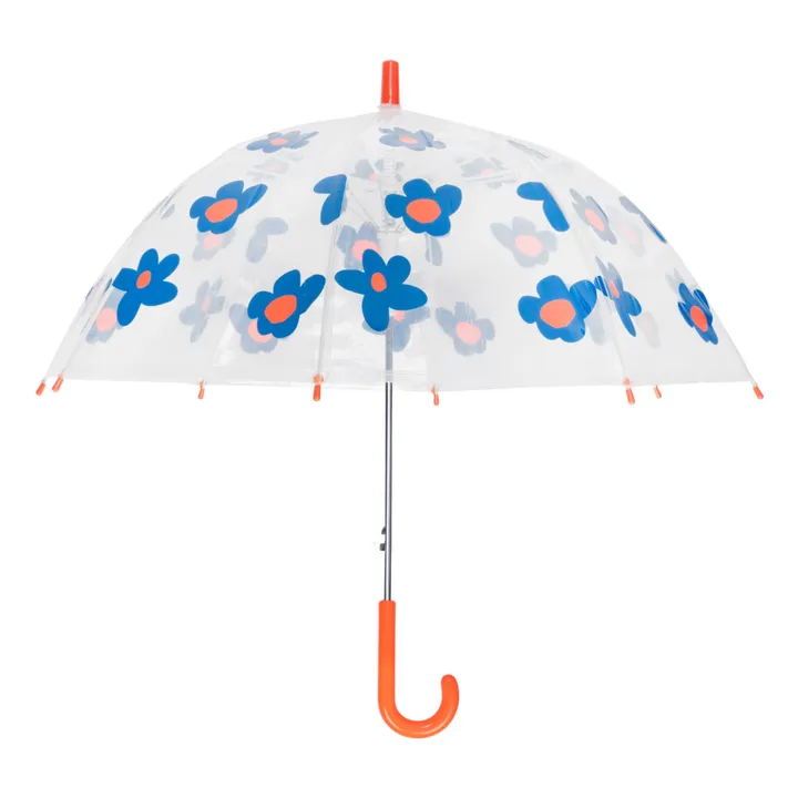 Mathilde Cabanas Parapluie Fleurs enfant | Bleu