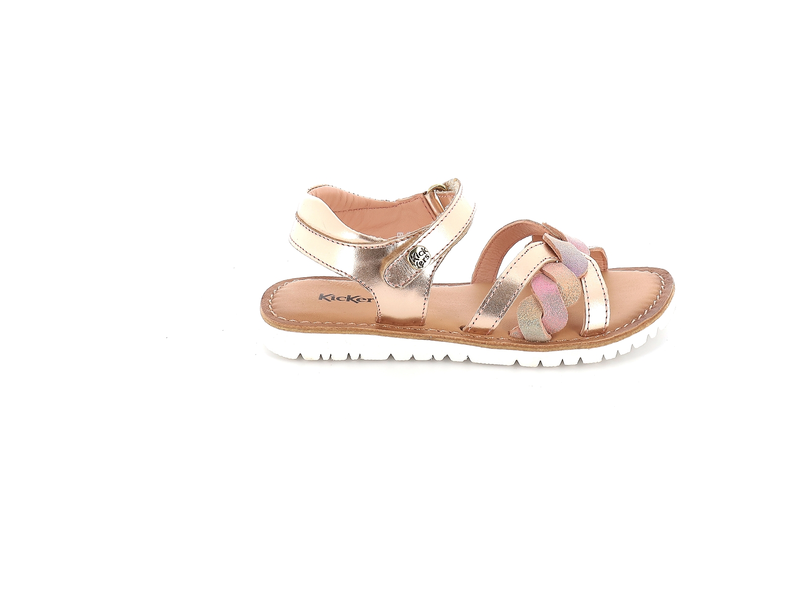 Kickers-694792 Cuir Multi Metal