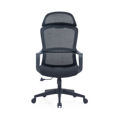 Fauteuil de bureau Richard - accoudoirs fixes - noir
