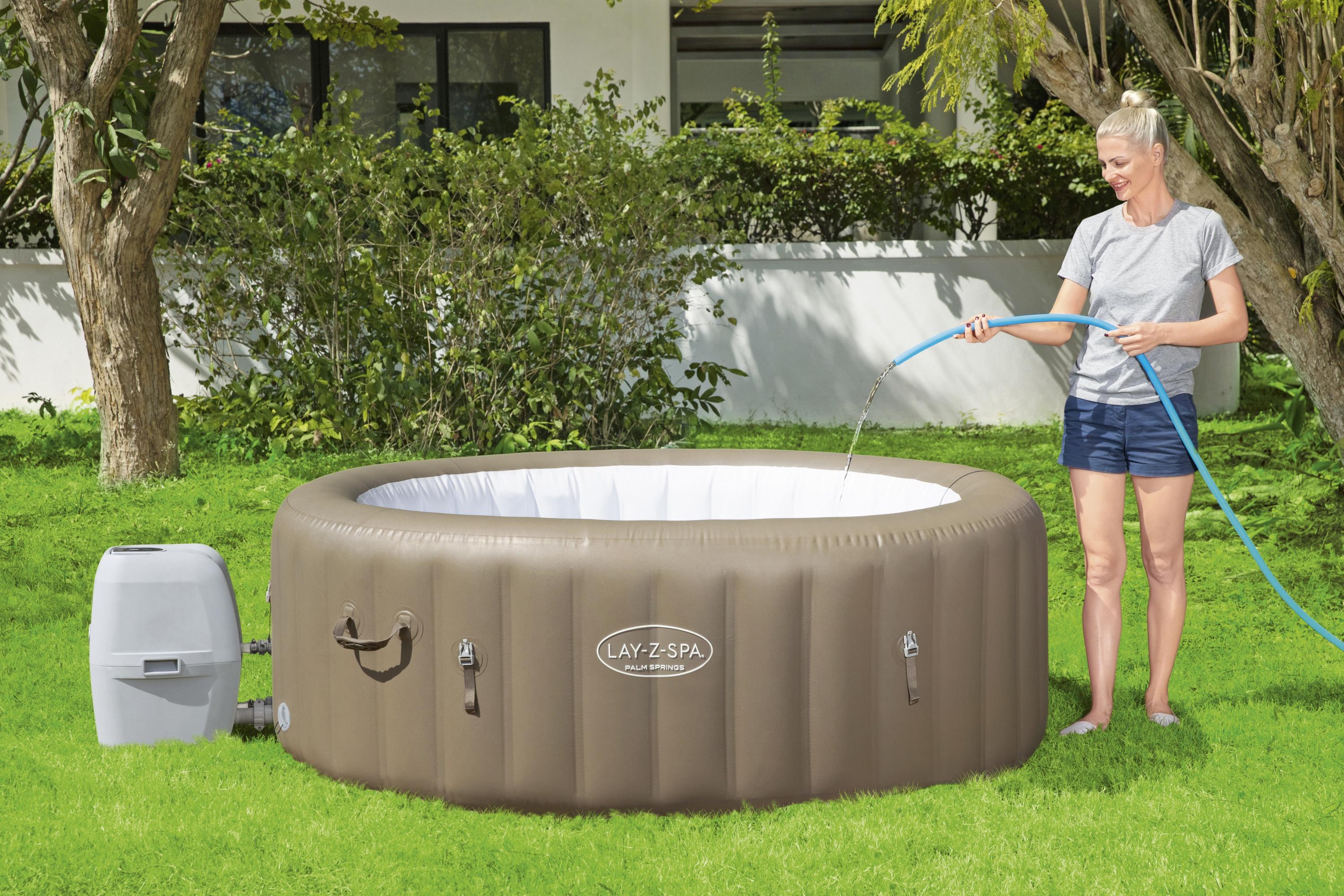 Bestway® LAY-Z-SPA® Whirlpool Palm Springs AirJet™ Ø 196 x 71 cm, rund