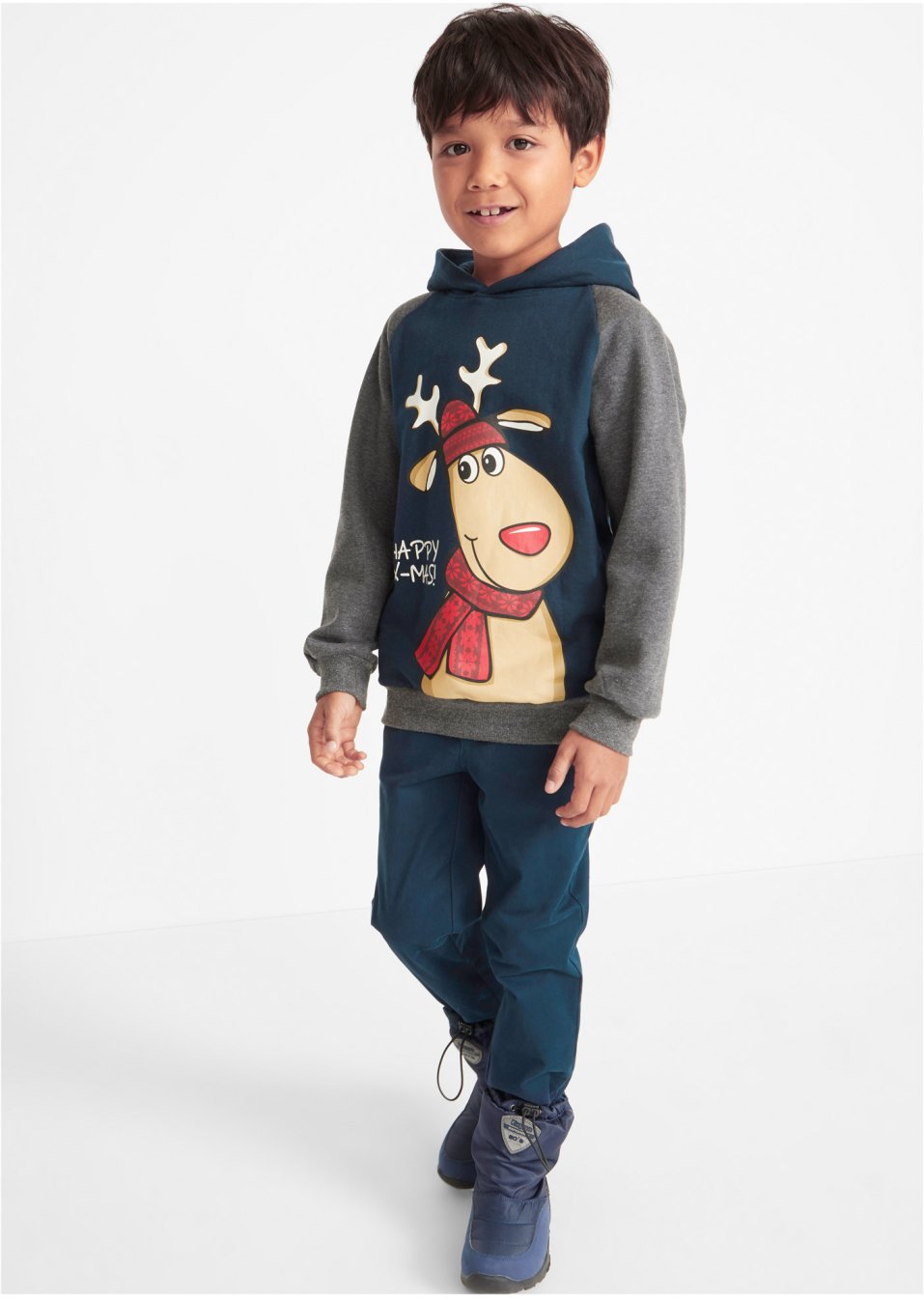 Sweat-shirt garçon à capuche